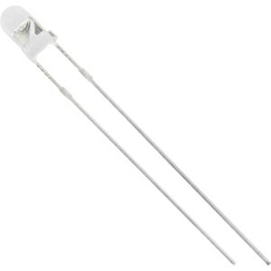 trucomponents TRU Components 1577309 LED bedrahtet Grün Rund 3mm 75 mcd 25° 20mA