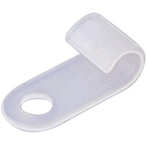 TRU COMPONENTS TC-KUC5203 Bevestigingsklem Schroefbaar 1593077 Natuur 1 stuk(s)