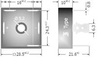 diotec DB35-04 Bruggelijkrichter D-63 400 V 35 A Driefasig