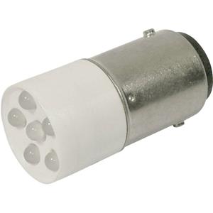 cml LED-signaallamp BA15d Koud-wit 24 V/DC, 24 V/AC 1200 mcd 1864035W3D