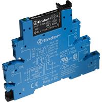 Finder 38.51.0.024.5060 Relaisbaustein Nennspannung: 24 V/DC, 24 V/AC Schaltstrom (max.): 6A 1 Wechs