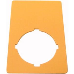Eaton M22-XZK Markeringsplaatje (b x h) 33 mm x 50 mm Zonder markering Geel 1 stuk(s)