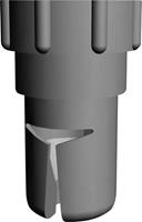 teconnectivity TE Connectivity 207387-2 Rundstecker Abdeckkappe mit Zugentlastung Serie (Rundsteckverbinder): CPC 1