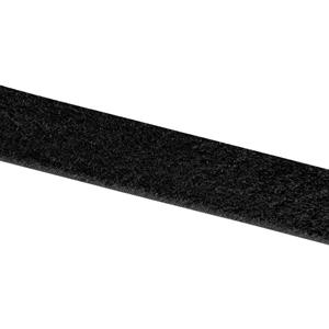 velcro E00102033013025 Klittenband Om vast te plakken Lusdeel (l x b) 25000 mm x 20 mm Zwart 25 m