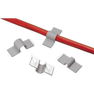 panduit Kabelclip selbstklebend Bündel-Ø-Bereich 6.40mm (max) Grau
