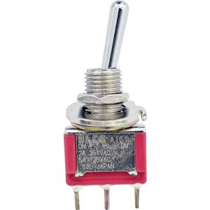 teconnectivity TE Connectivity 4-1825136-5 4-1825136-5 Tuimelschakelaar 250 V/AC 2 A 1x aan/aan Continu 1 stuk(s)