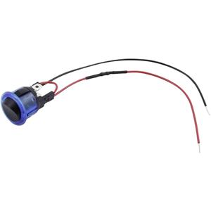 SCI Wippschalter R13-112AH 28 V/DC 10A 1 x Aus/Ein rastend 1St.
