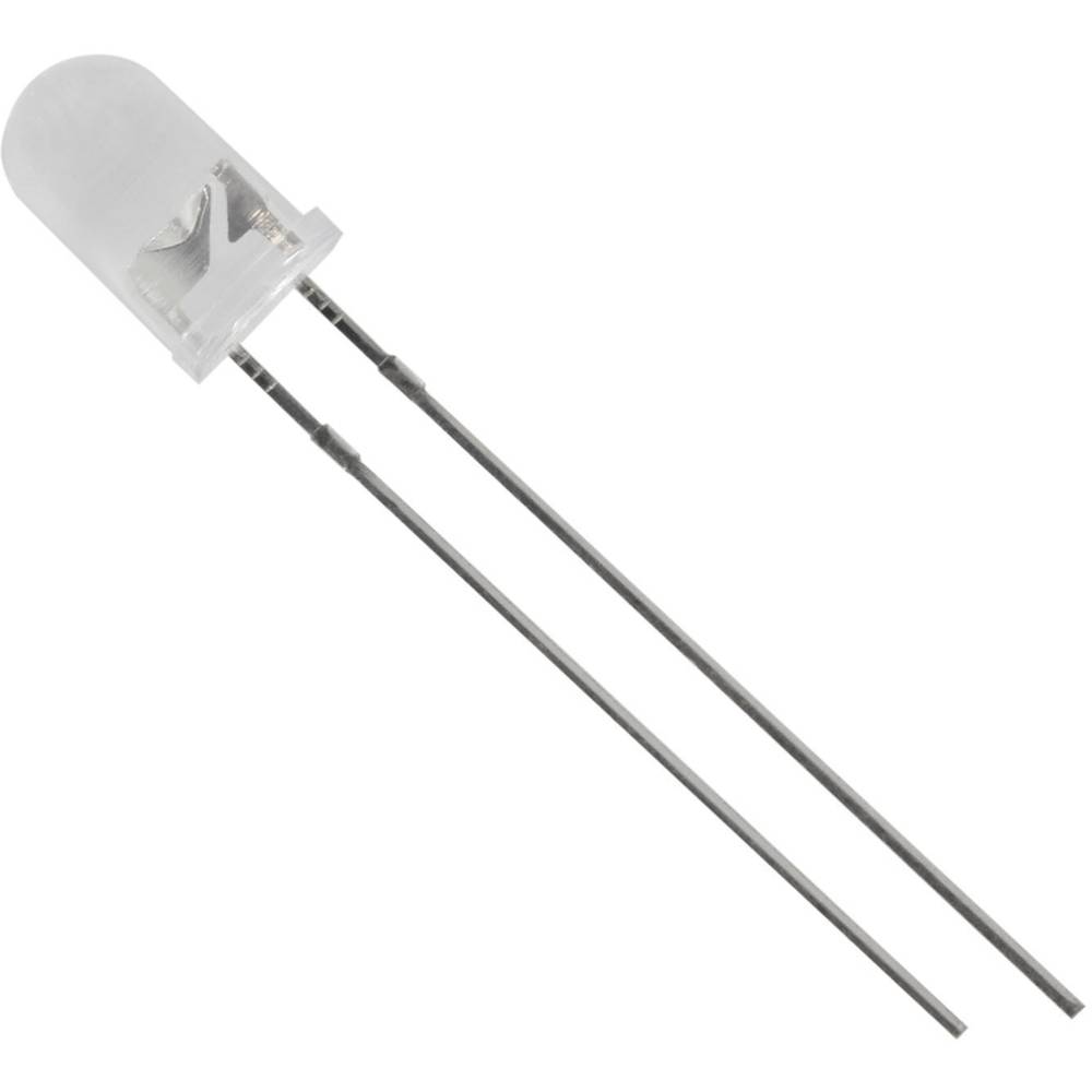 trucomponents TRU Components 1573711 LED bedrahtet Rot Rund 5mm 3000 mcd 15° 20mA 2.1V