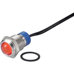 trucomponents TRU COMPONENTS LED-lamp Rood 12 V