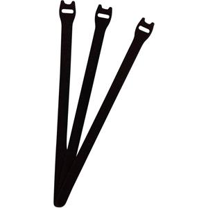fastech E1-3-330-B100 Klittenband kabelbinders Om te bundelen Haak- en lusdeel (l x b) 250 mm x 13 mm Zwart 1 stuk(s)