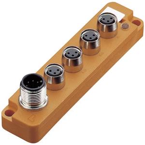 lumbergautomation Lumberg Automation SBS4/LED 3 12124 Passieve sensor/actorbox M8-verdeler met metalen schroefdraad 1 stuk(s)