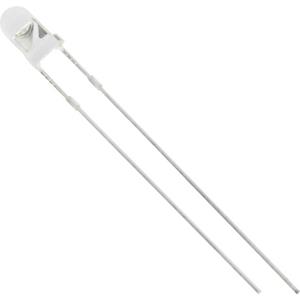 trucomponents TRU Components 1577455 LED bedrahtet Gelb Rund 3mm 800 mcd 40° 20mA