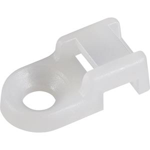 trucomponents TC-HC0R203 Befestigungssockel schraubbar Bündel-Ø-Bereich 9mm (max) Weiß