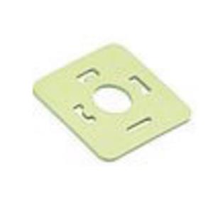 binder Vlakke afdichting voor magnetische klepconnector model A serie 120 Beige Inhoud: 1 stuk(s)