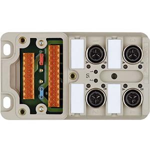 weidmüller SAI-4-MMS 5P M12 1:1 UT Sensor/Aktorbox passiv M12-Verteiler mit Kunststoffge