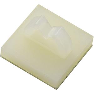 trucomponents 4.1mm Befestigungssockel selbstklebend Bündel-Ø-Bereich 4.60mm (max) Natur