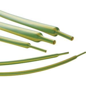 Hongshang 10468 Krimpkous zonder lijm Geel, Groen 38.10 mm 19.50 mm Krimpverhouding:2:1 per meter