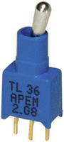 APEM TL39WW05000 / TL39WW05000 Kippschalter 20V DC/AC 0.02A 1 x Ein/Aus/Ein rastend/0/rastend 1St.