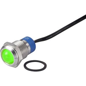 trucomponents TRU COMPONENTS LED-lamp Groen 12 V