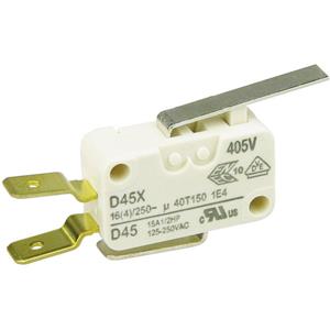 zf Microschakelaar D45U-V3LD 250 V/AC 16 A 1x aan/(aan) Moment 1 stuk(s)