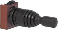 BACO LM2A Joystick mit Befestigungsadapter Schwarz 1St.