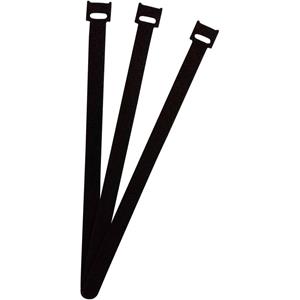 fastech ETK-3-250-9999 Klittenband kabelbinders Om te bundelen Haak- en lusdeel (l x b) 250 mm x 13 mm Zwart 1 stuk(s)