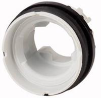 Eaton M22-L-X Lampenfassung flach, rund (Ø) 29.7mm Schwarz, Weiß