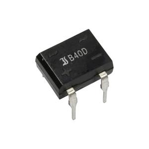 diotec B40D Bruggelijkrichter DIL-4 80 V 1 A Eenfasig