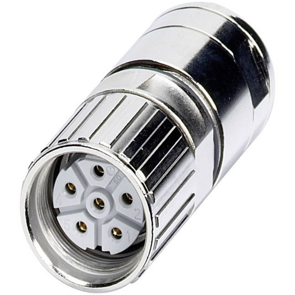 coninvers Leitungssteckverbinder - power M23 - Serie P30 SF-7ES1N8A80DU Silber Inhalt: 1St.
