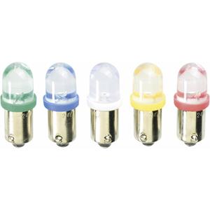 Barthelme LED-signaallamp BA9s Warm-wit 230 V/DC, 230 V/AC 59092326