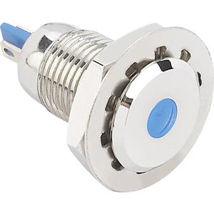 trucomponents TRU COMPONENTS 149499 LED-signaallamp Blauw 24 V/DC, 24 V/AC GQ12F-D/B/24V/N