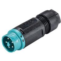 wieland Rundstecker Stecker, gerade Serie (Rundsteckverbinder): RST MINI Gesamtpolza