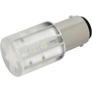 CML LED-signaallamp BA15d Koud-wit 230 V/AC 380 mcd 1856123W