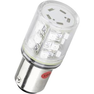 barthelme LED-lamp BA15d Rood 12 V/DC, 12 V/AC 20 lm 52190111