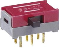 NKK Switches SS22SDP2 Schuifschakelaar 30 V/DC 0.1 A 2x aan/aan 1 stuk(s)