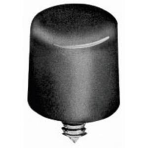 nkkswitches Druktoets kap Met schroefdraad Zwart NKK Switches AT413A 1 stuk(s)