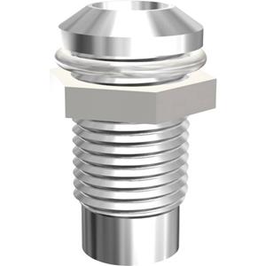 LED-fitting Metaal Geschikt voor LED 5 mm Schroefbevestiging Signal Construct SMQ1089