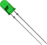 Vishay TLHG5205 LED bedrahtet Grün Rund 5mm 50 mcd 28° 30mA 2V