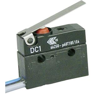 zf Microschakelaar DC1C-C3LC 250 V/AC 6 A 1x aan/(aan) IP67 Moment 1 stuk(s)