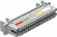 OBO Bettermann 5084008 OBO aansluitstrip LSA-A-verm 10 dubbele aders voor LSA plus Grijs Inhoud: 1 stuk(s)