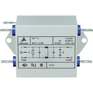 TDK Entstörfilter flammhemmend 250 V/AC 6A 1.8 mH (L x B x H) 45 x 76.5 x 28.6mm 1St.