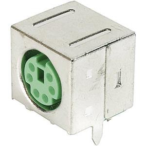 Assmann A-DIO-FS06/GREEN Mini-DIN stekkerverbinder afgeschermd Aantal polen: 6 Inhoud: 1 stuk(s)