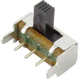 TRU COMPONENTS CSS-1201 Schuifschakelaar 50 V/DC 0.3 A 1x uit/aan 1 stuk(s)