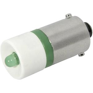 CML LED-signaallamp BA9s Groen 24 V/DC, 24 V/AC 2250 mcd 18602351