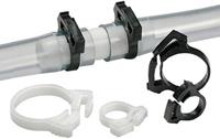 hellermanntyton SNP2-PA66GF13-BK Befestigungsschelle Bündel-Ø-Bereich 9.30 bis 10.50mm