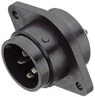 Binder Rundstecker Stecker, Einbau Serie (Rundsteckverbinder): 690 Gesamtpolzahl: 3