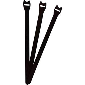 fastech E1-4-330-B100 Klittenband kabelbinders Om te bundelen Haak- en lusdeel (l x b) 304 mm x 16 mm Zwart 1 stuk(s)