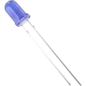 trucomponents TRU COMPONENTS 1577334 Bedrade LED Blauw Rond 5 mm 500 mcd 50 ° 20 mA