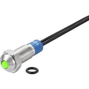 trucomponents TRU COMPONENTS LED-lamp Groen 12 V
