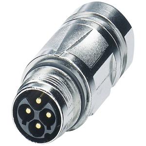 coninvers ST-3EP1N8A9004S 1607671 Vermogensconnector - Power M17 - M P20 Zilver 1 stuk(s)
